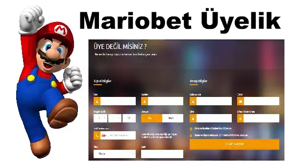 mariobet üyelik